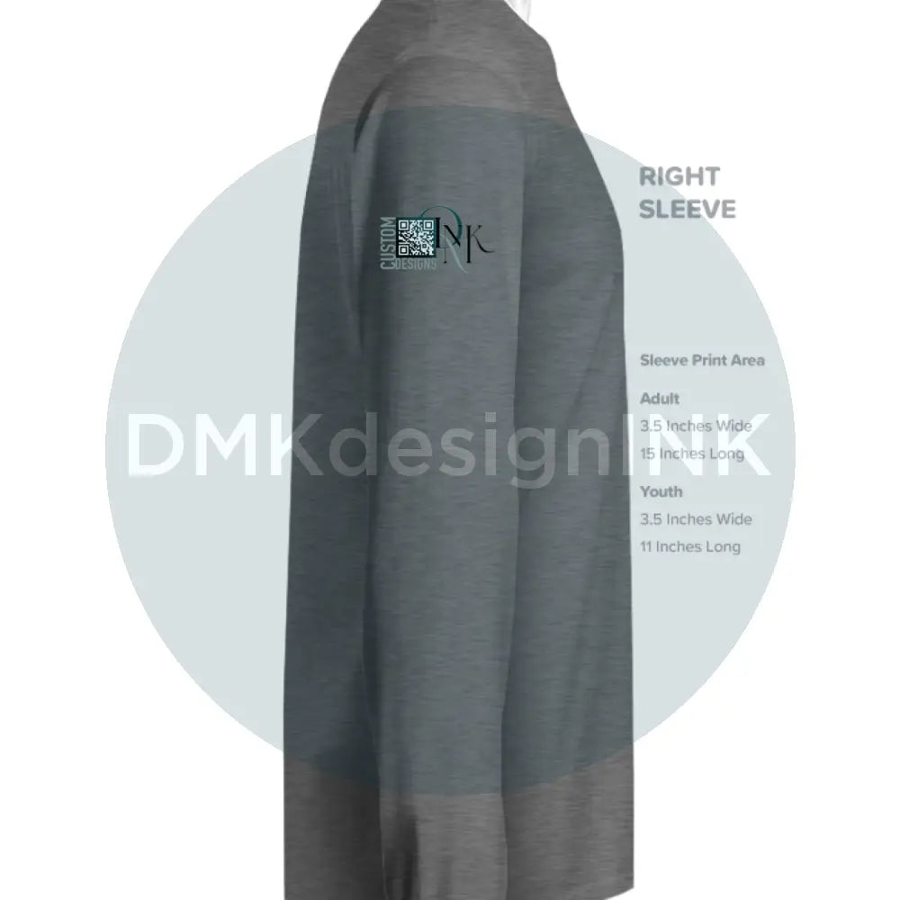 GRAPHITE HEATHER - SLEEVE_RIGHT