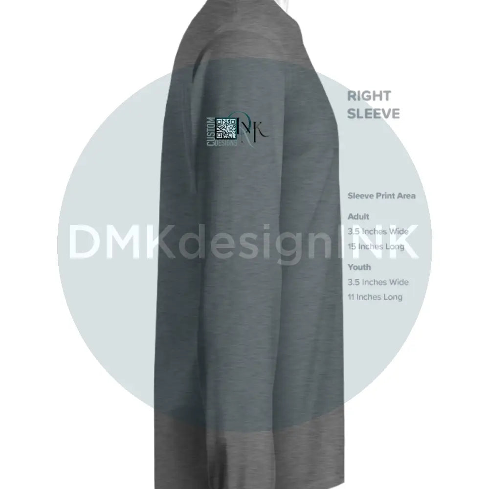 GRAPHITE HEATHER - SLEEVE_RIGHT