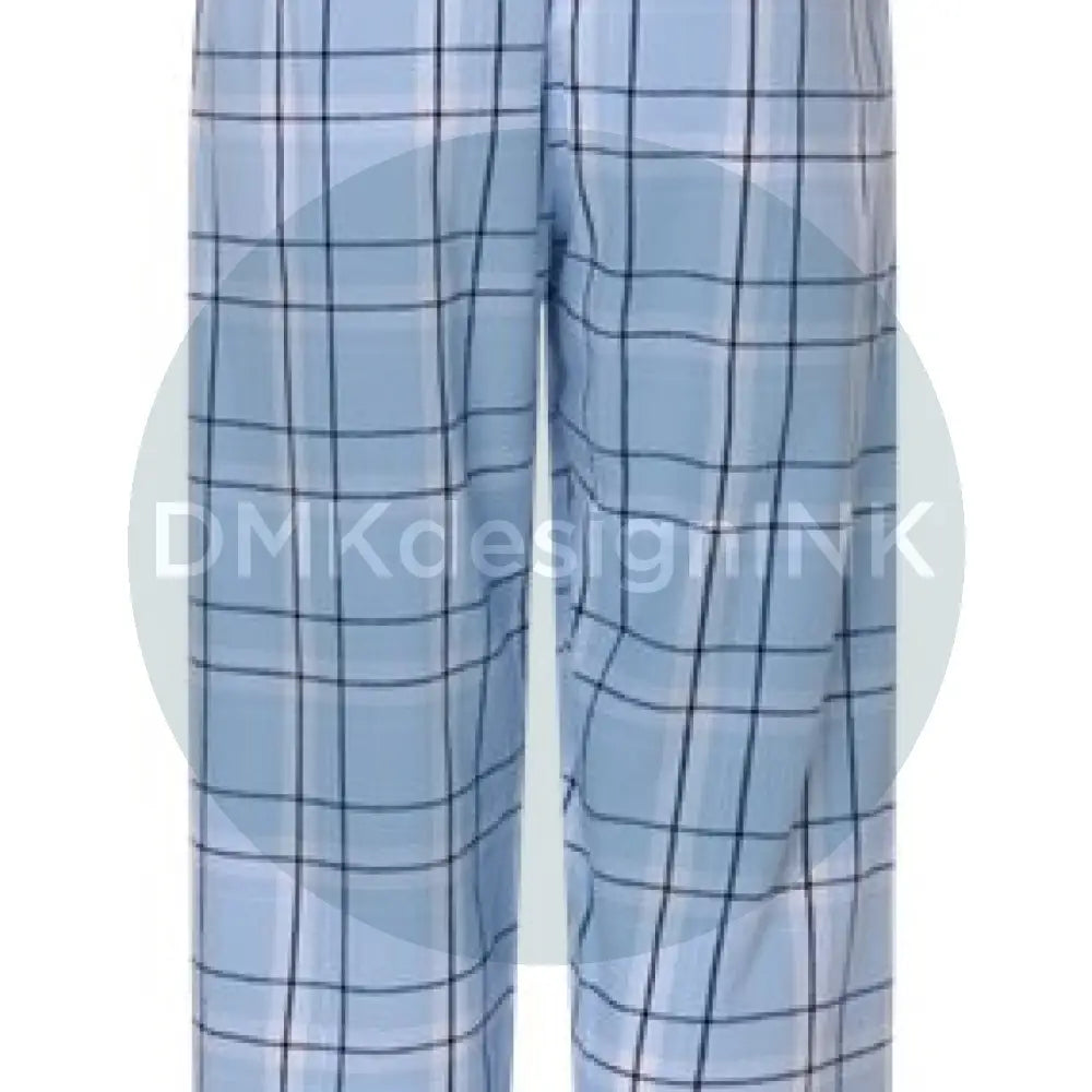 Sky Blue Carnegie Plaid - BACK