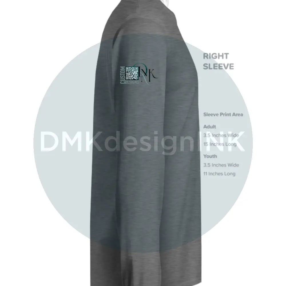 GRAPHITE HEATHER - SLEEVE_RIGHT