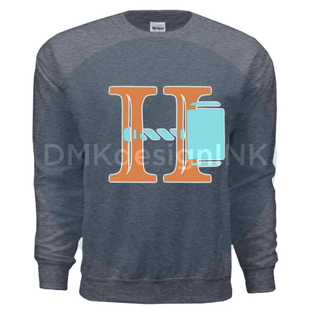 Heather Sport Dark Navy - FRONT